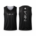 Remera musculosa reversible Negro/Blanco